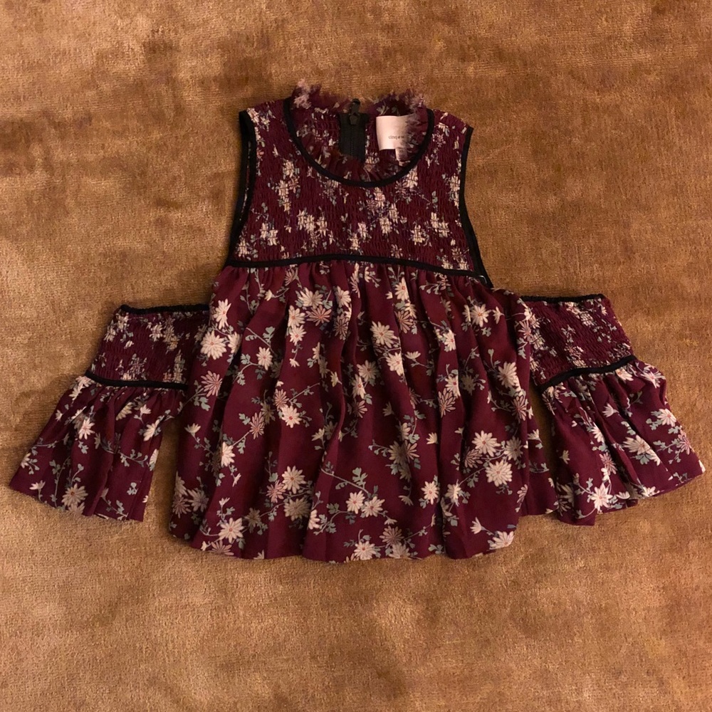 Cinq á Sept Soha Top in Berry Multi